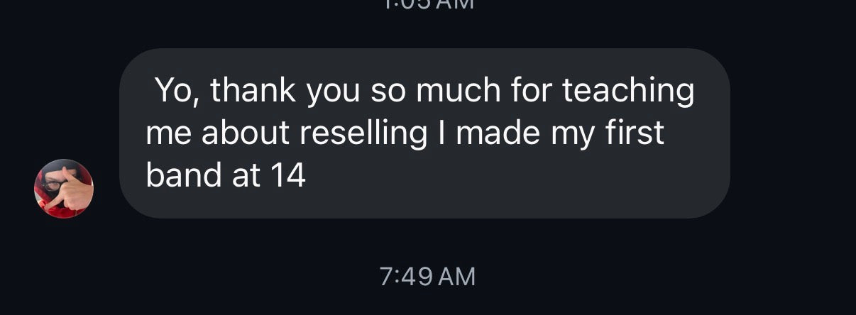 Customer photo