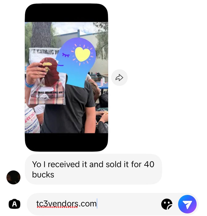 Customer photo